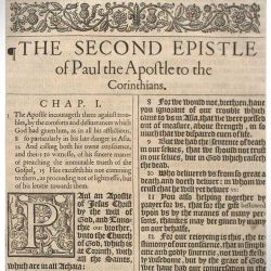 Theology Class: The Second Letter of Paul to the Corinthians